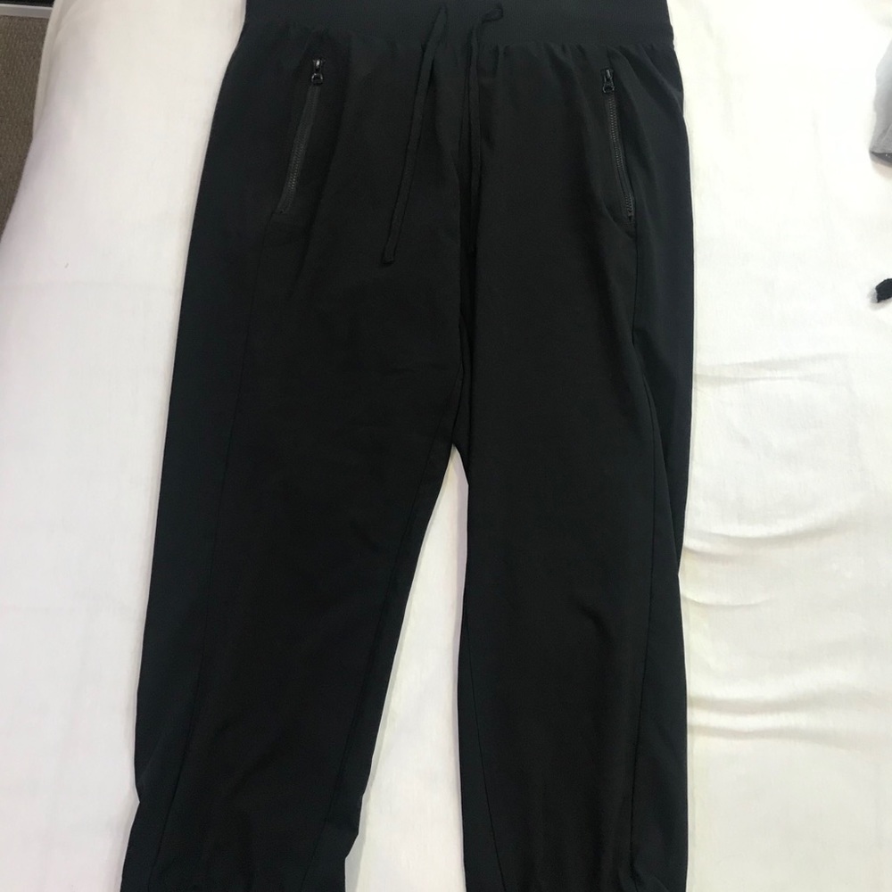 zella campari black joggers